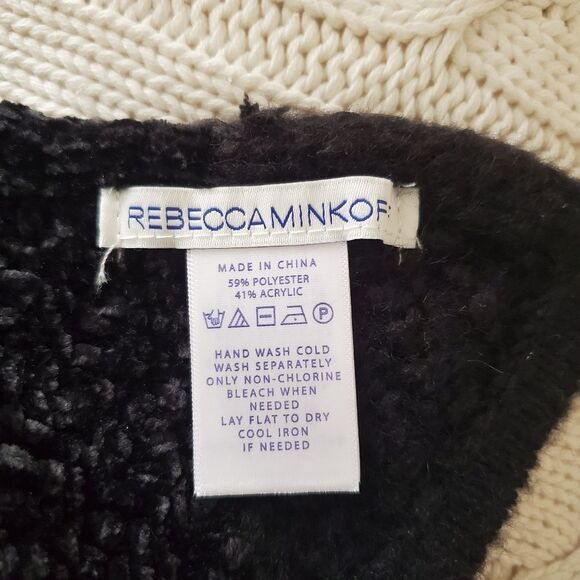 Rebecca Minkoff Block Yarn Muffler Scarf - Picture 12 of 12
